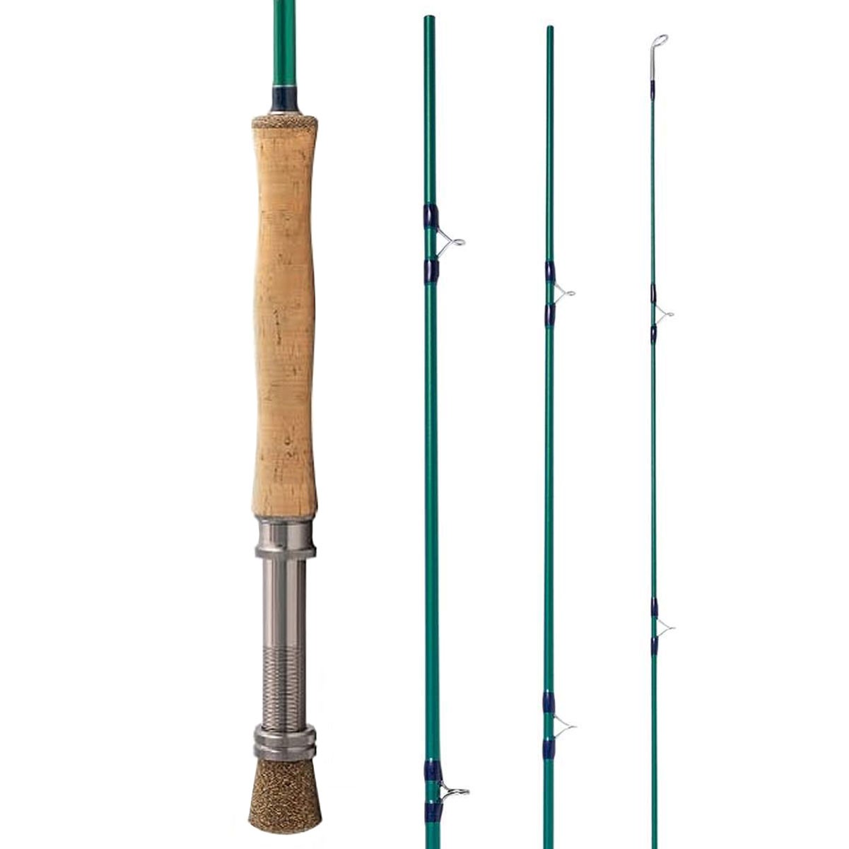 TFO Blitz 10wt 9ft 4pc Fly Fishing Rod w/ Rod Sock and Rod Tube (TF 10 90 4 BZ)