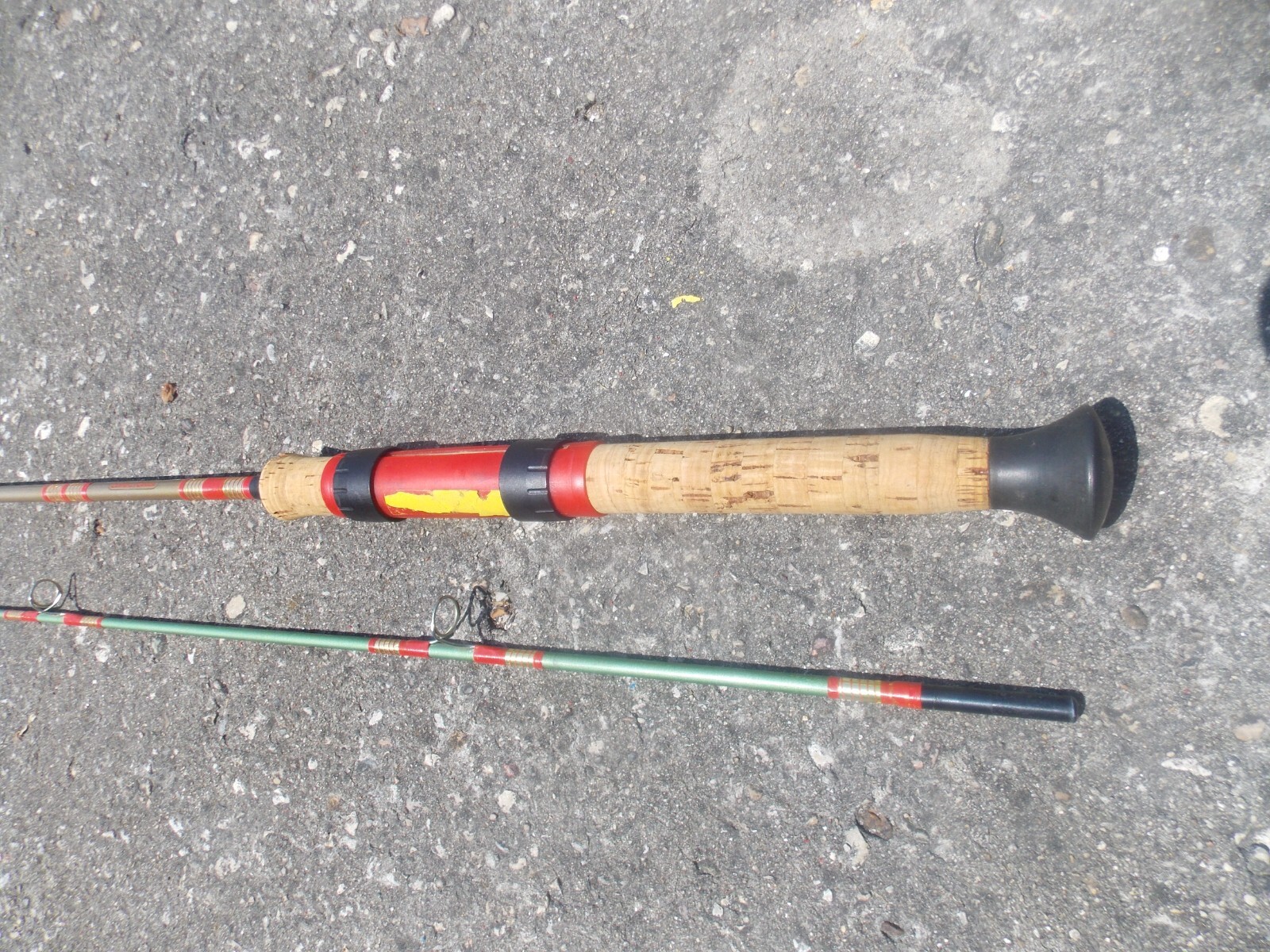 V-RARE South Bend Spinning Rod (2Pc) 7′-4369 Campbell of Canada Near Mint 2/25