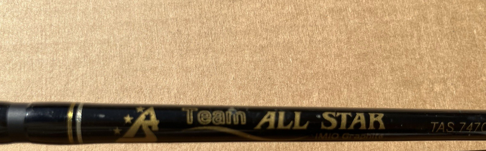 Vintage All Star IM 10 TAS 747C-3 12-30 Ln. wt. 1/2-3 oz. 6′ 2″ Fast Hvy. 3pc.