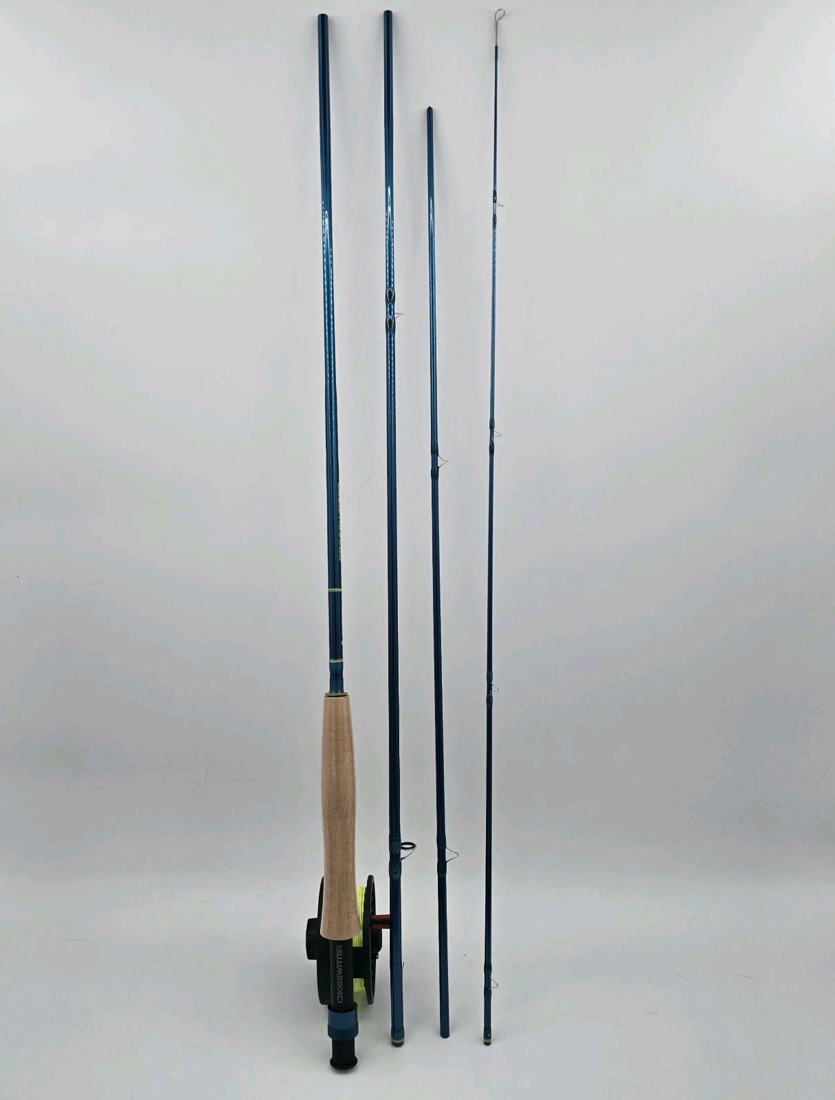 DEFECTIVE Redington Crosswater 5904 Fly RodReel Combo 90 5wt 4pc Case G3D