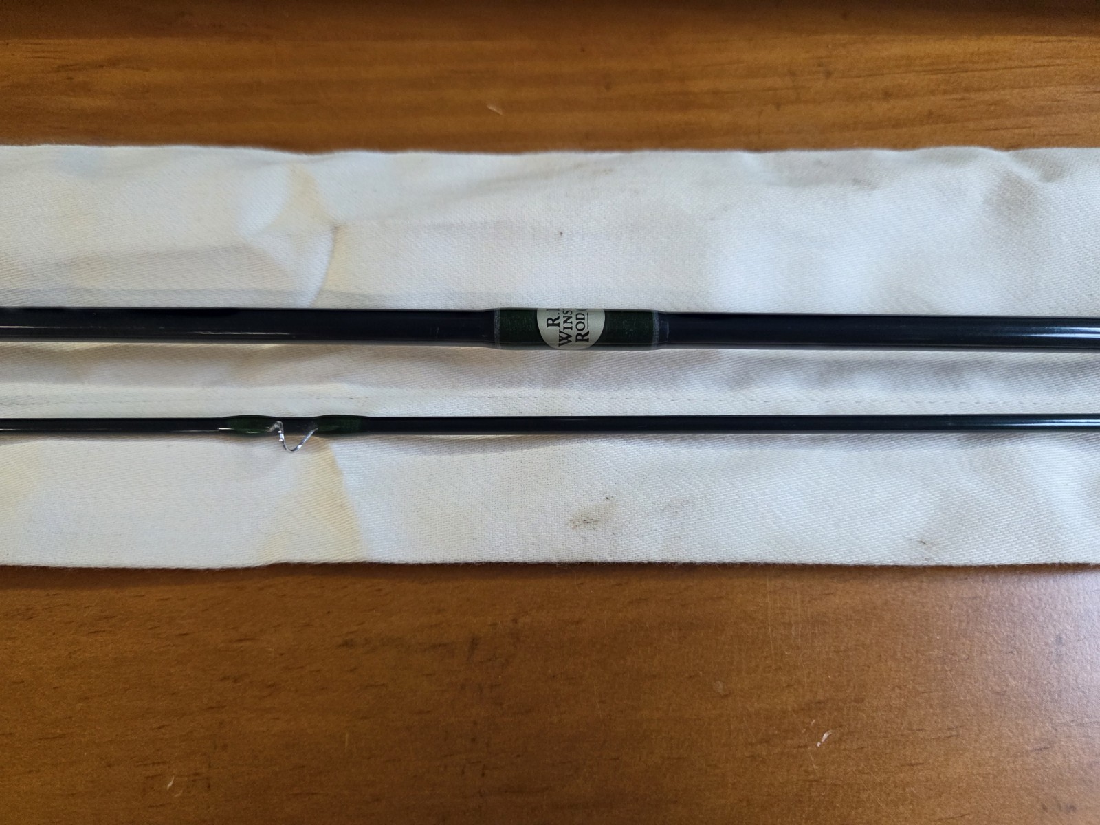 Vintage R.L.Winston IM6 8′ 4″ 2pc Fly Rod #30771 Zebra Cigar