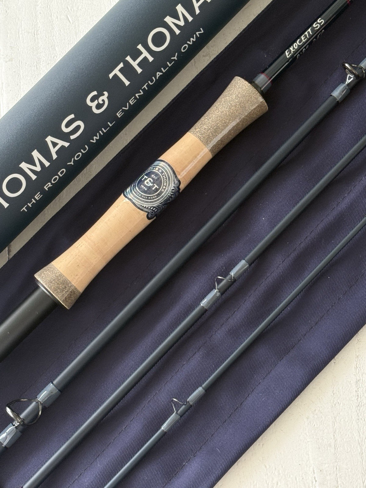 **BEAUTIFUL**🔥 NEW THOMAS & THOMAS EXOCETT SS 250gr Fly Rod!!🔥~NEW~🔥