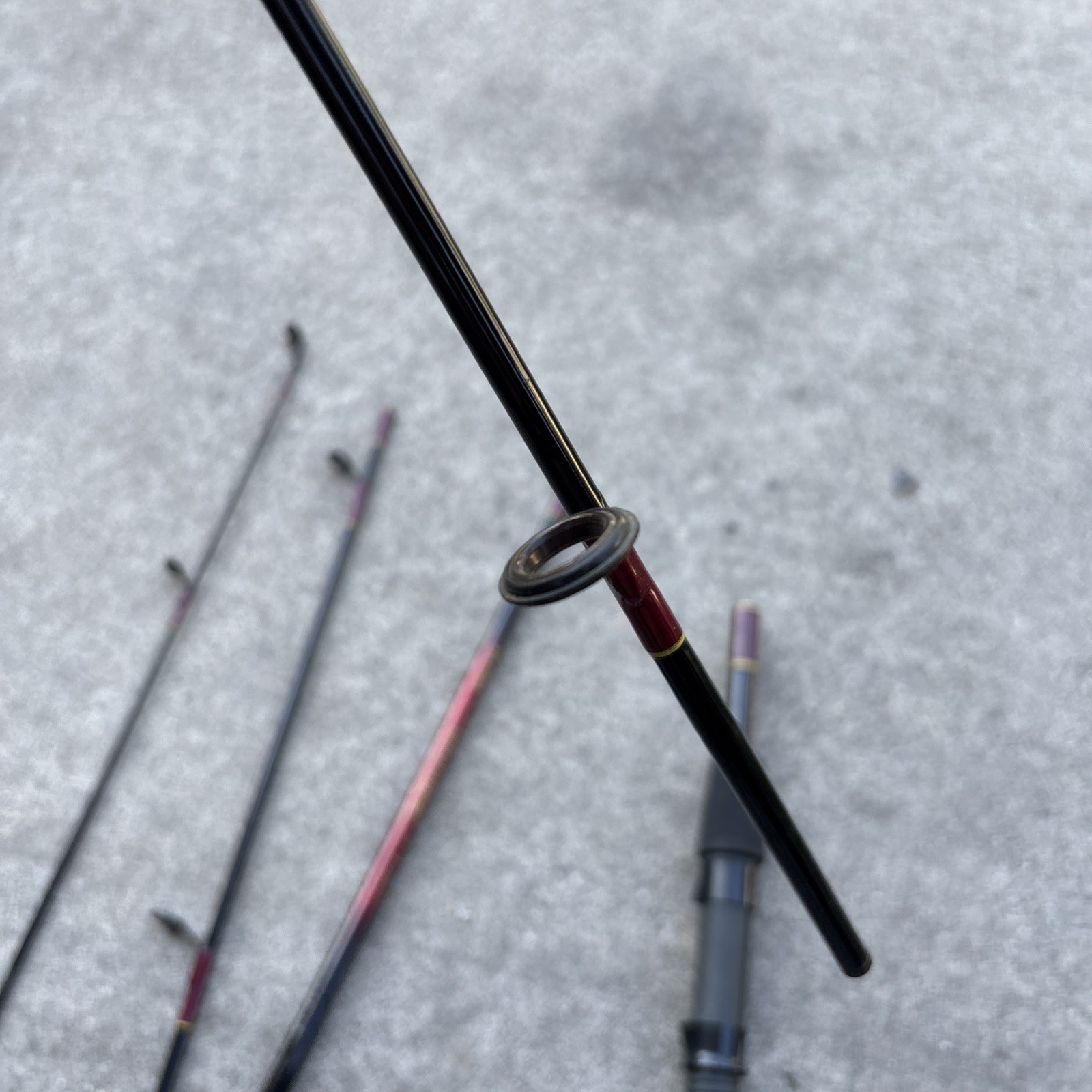 Silstar Venture Fishing Pole Rod 5-Piece Portable Medium Light 4’6” WORKS EUC