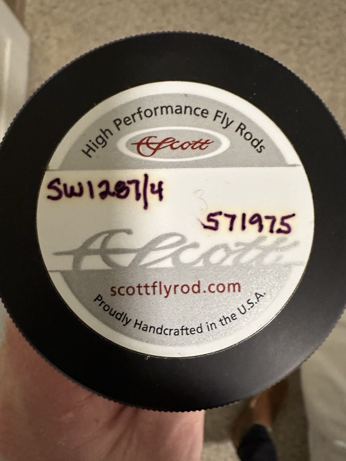 Scott Swing 7 Wt Spey Fly Rod 12’ 8”