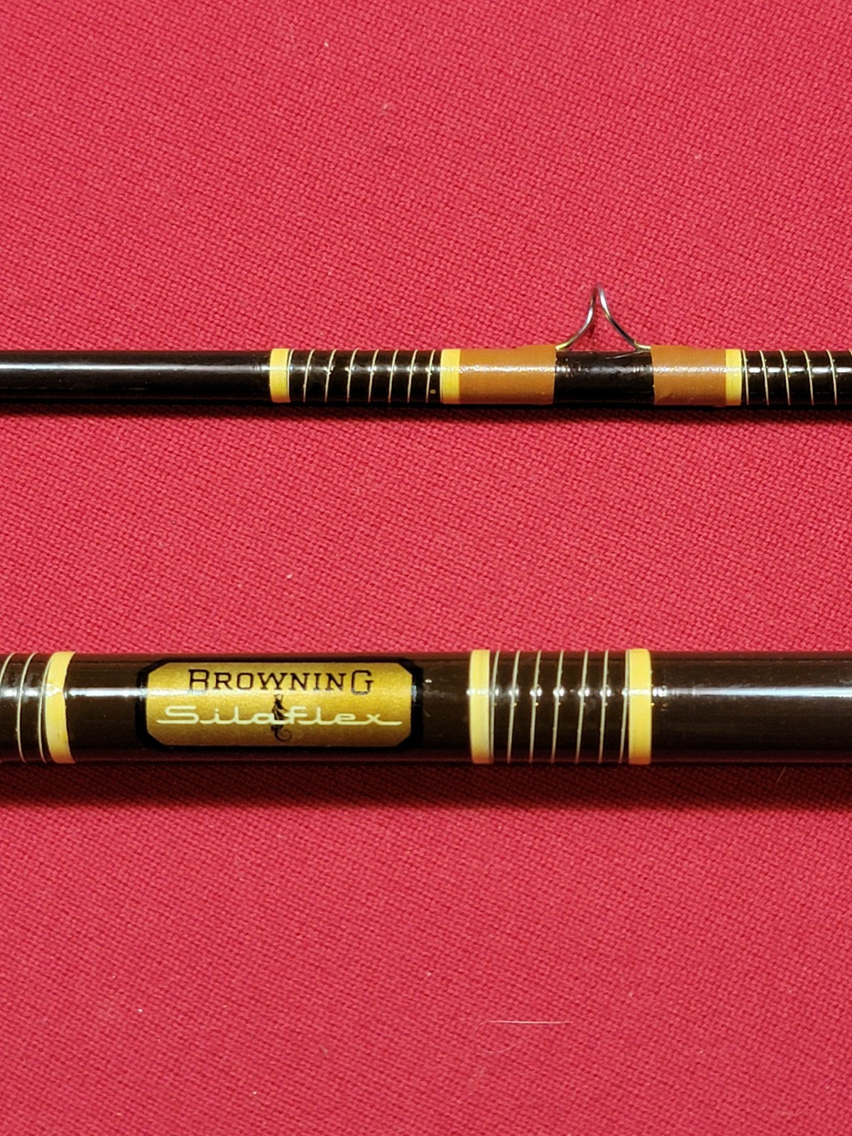 Vintage BROWNING SILAFLEX Model 322991 Fly 9′ Rod made in USA- fly line 10
