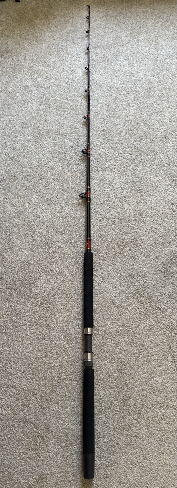 Vintage Fenwick 7’0” Seahawk Offshore SO~970C 20-40 Lb Test Line Fishing Rod