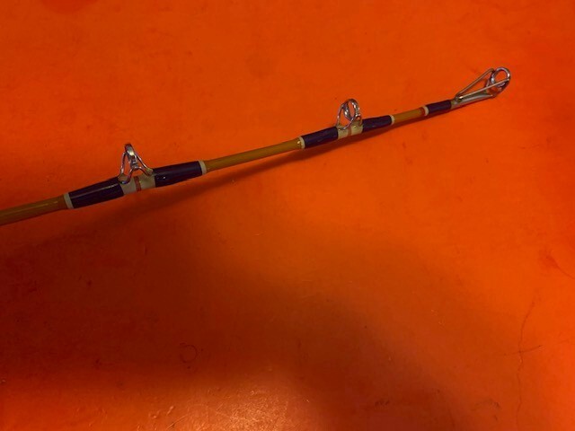SEEKER AMERICAN SERIES 6 FOOT 20 TO 50 POUND RATED CONVENTIONAL FISHING ROD