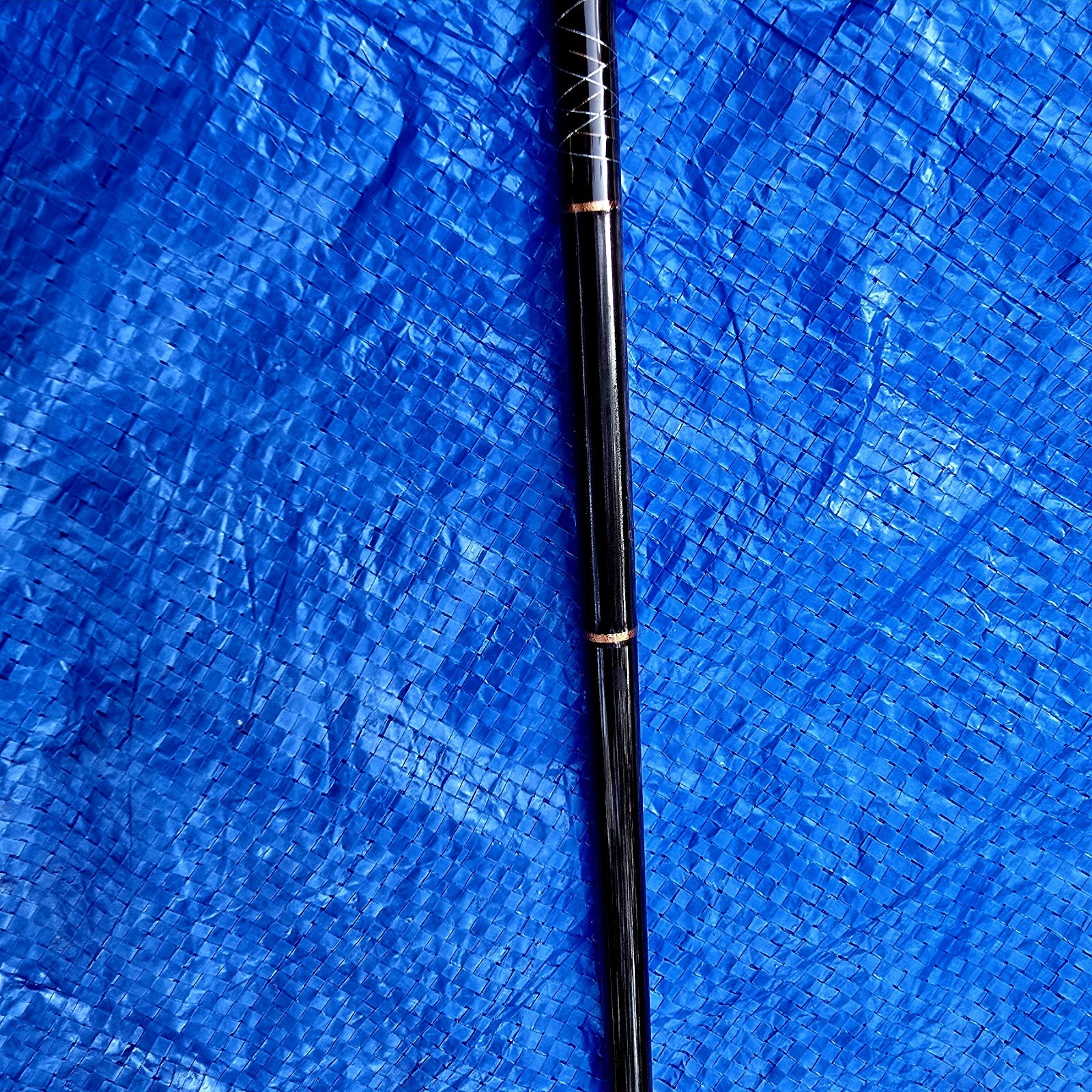 Thunder Bay Fishing Rod. 7’0″ Medium Fast Spinner. Fiberglass Rod!