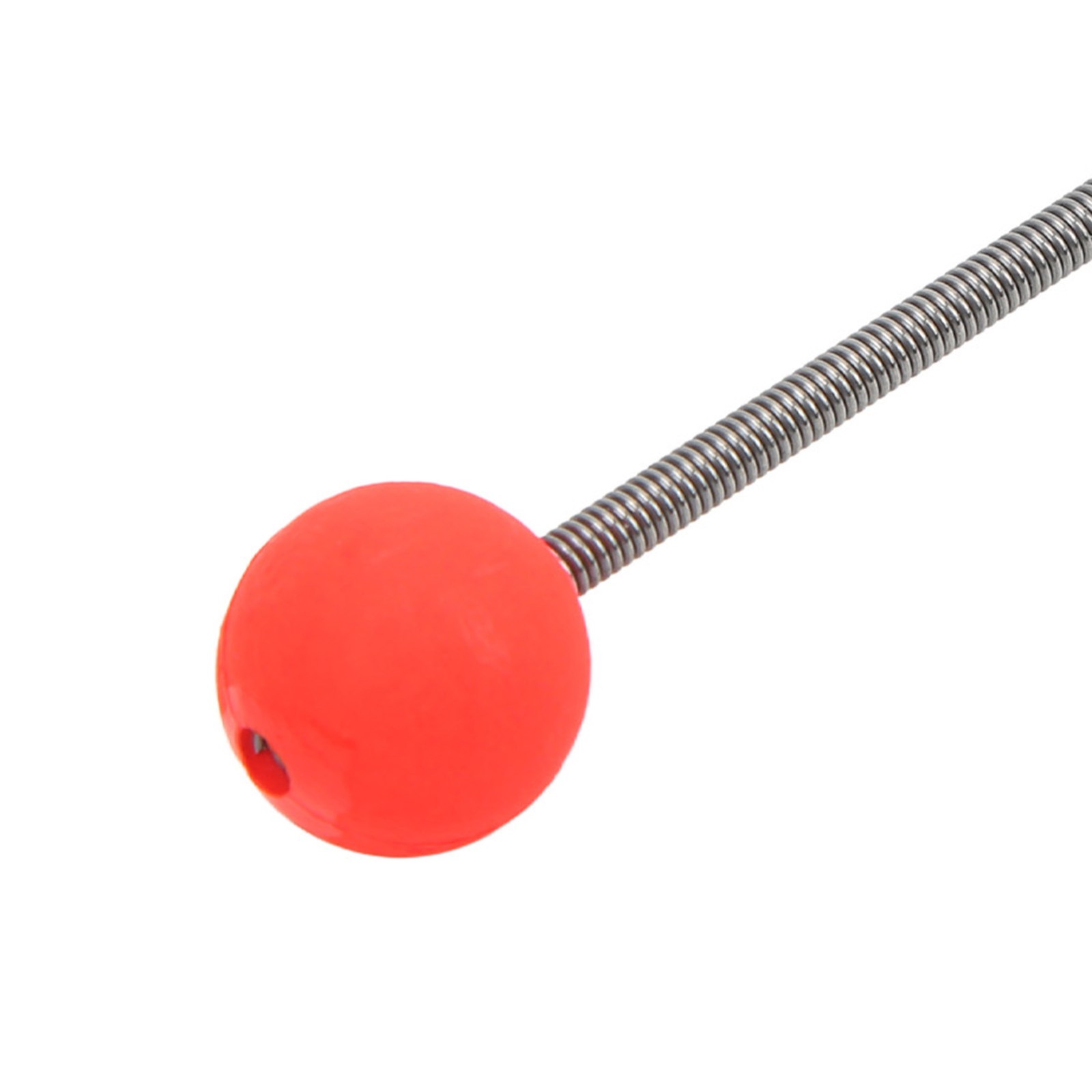 5PCS Mini Winter Ice Fishing Rod Top Tip Portable Outdoor Fishing Rod Red Ball