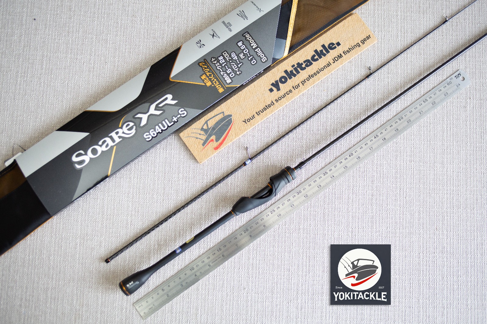 Shimano 21 SOARE XR S64UL+-S Spinning Rod FREE SHIPPING-Watch Our Product Video