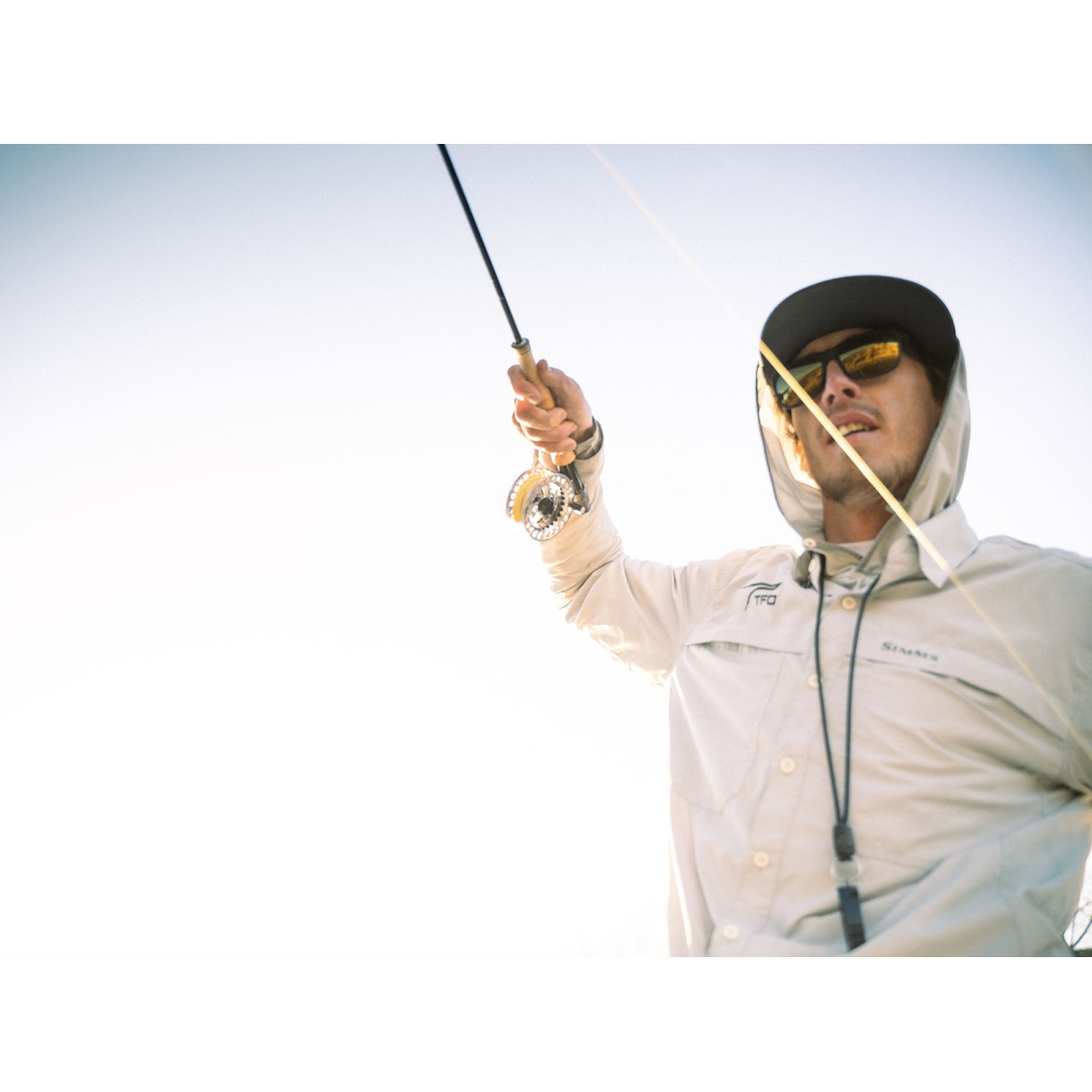 TEMPLE FORK OUTFITTERS 4 wt. 8’6″ 4 pc. Blue Ribbon Rod w/Case (TF-04-86-4-BR)