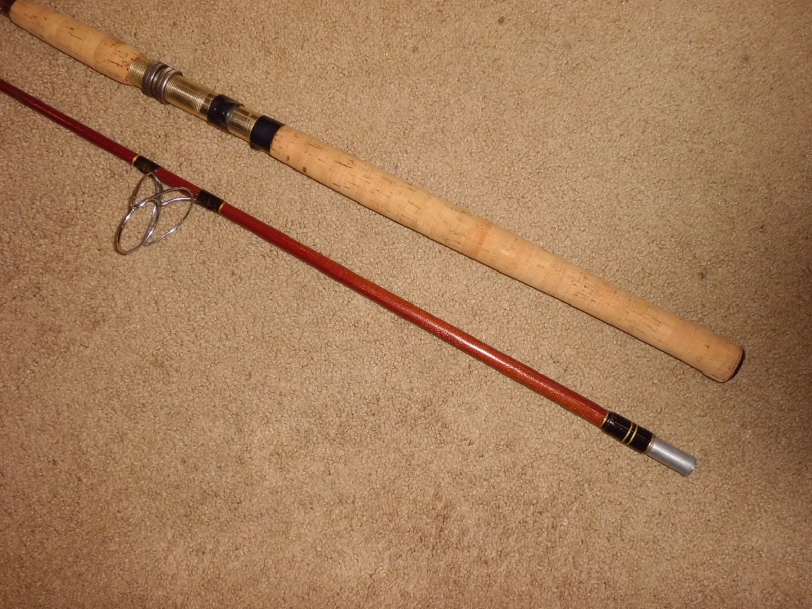 Vintage SILAFLEX Spinning Surf 8′ Rod made in USA
