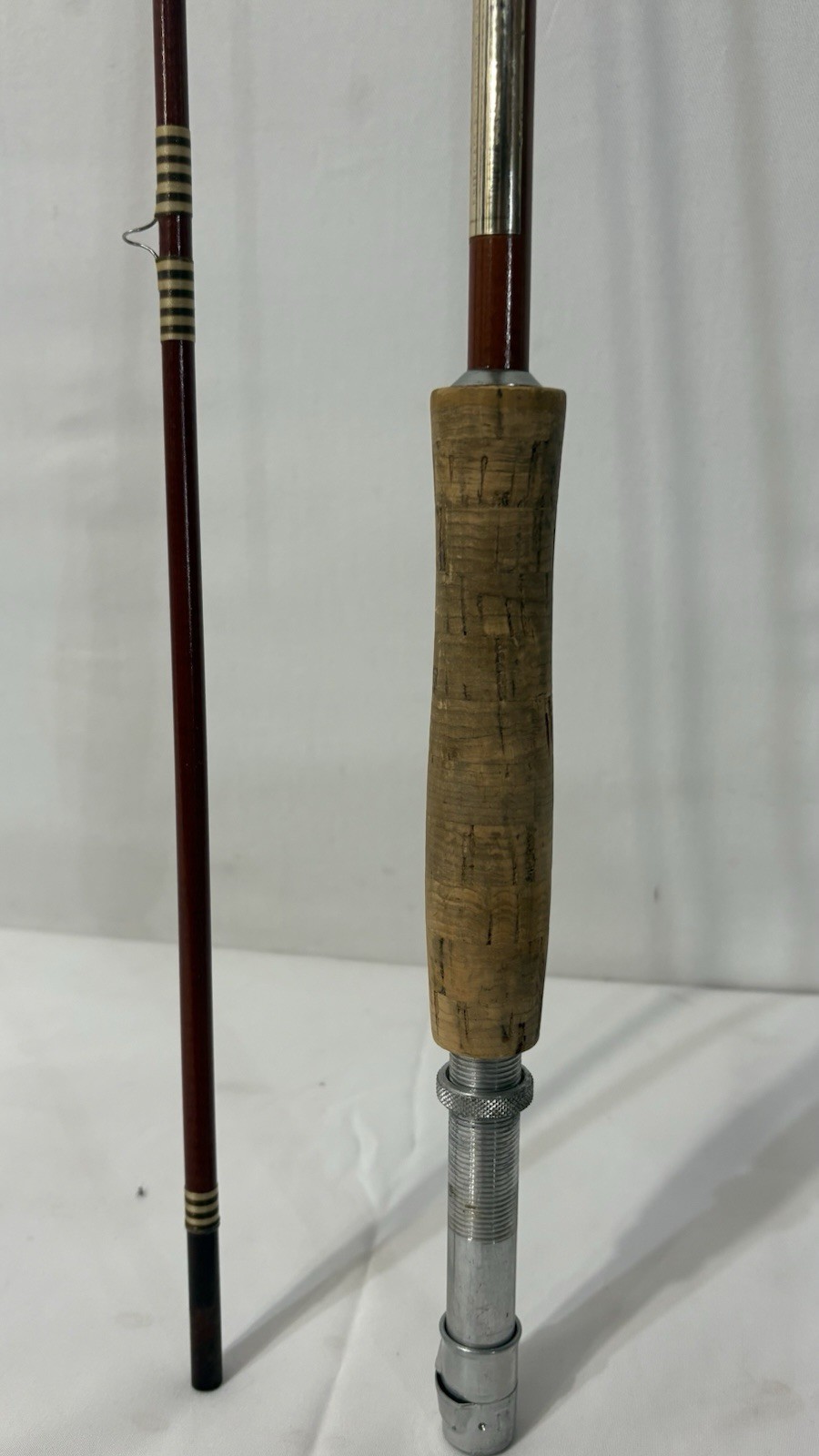 Custom Morosco Fiberglass Fly Rod 8’ 9” 4oz Vintage Made In USA Custom Built