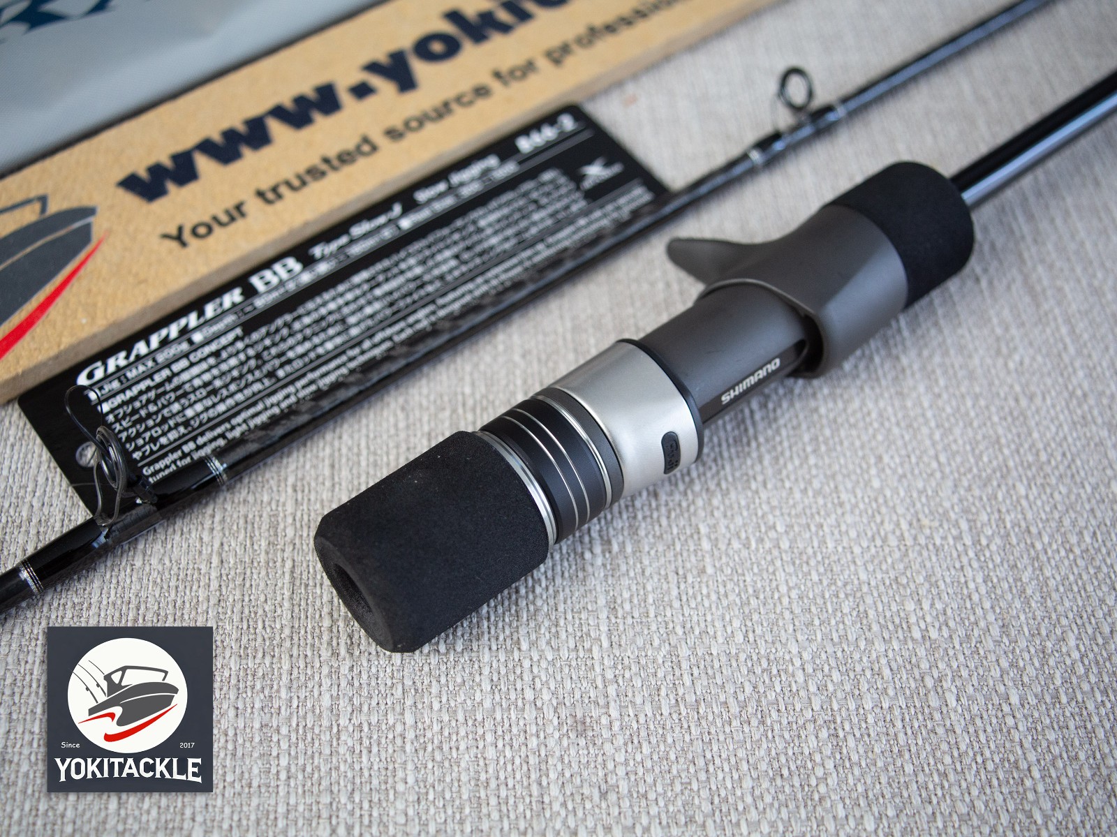 Shimano 21 Grappler BB Type Slow-J B66-2 Baitcasting Rod