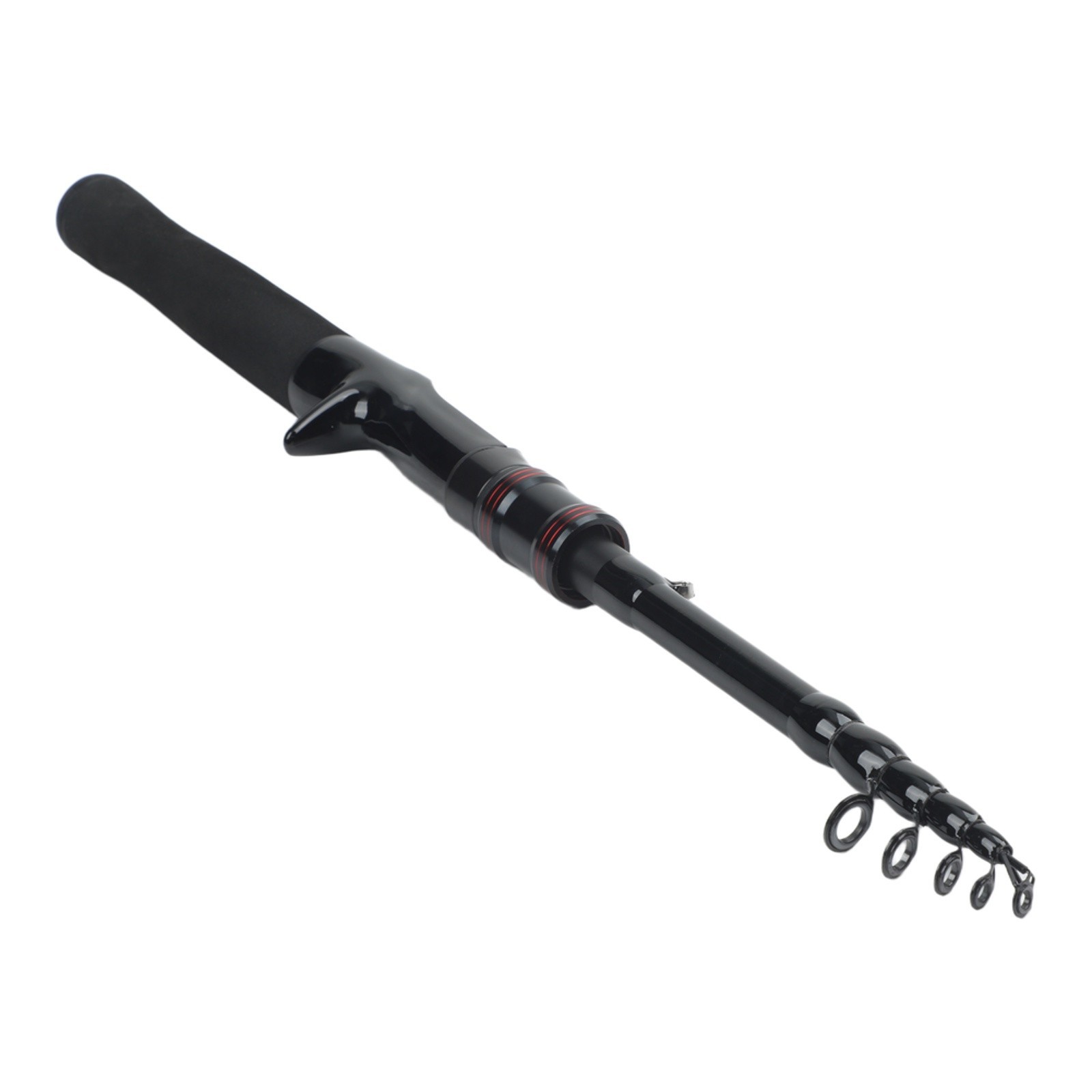 Lightweight Carbon Fiber Telescopic Fishing Rod for Outdoor 42cm 45cm Size