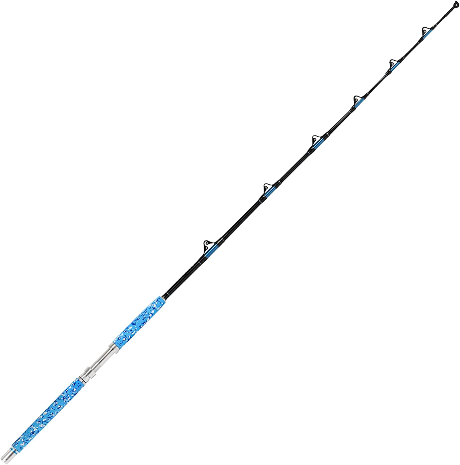 1 Piece Trolling Rod Saltwater Offshore Heavy Roller Big Game Boat Fishing Pole