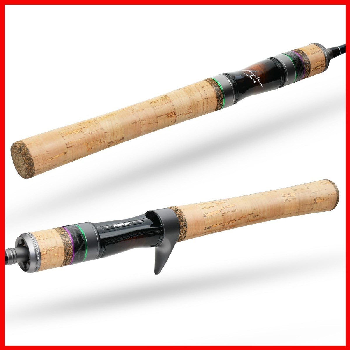 Handing Magic L Trout Fishing Rod 56 Light Spinning Rod 2-Piece For Larger
