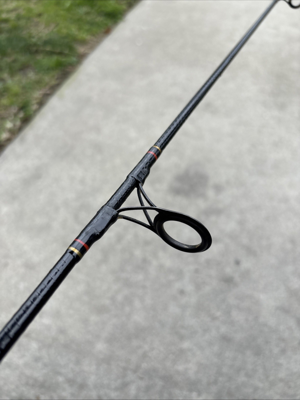 SILSTAR Power Tip PT-50SP ULTRA LIGHT 1-Piece 5’ Fishing Rod Pole WORKS EUC