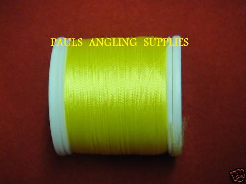 Fishing Rod Whipping Thread 100 yds YELLOW