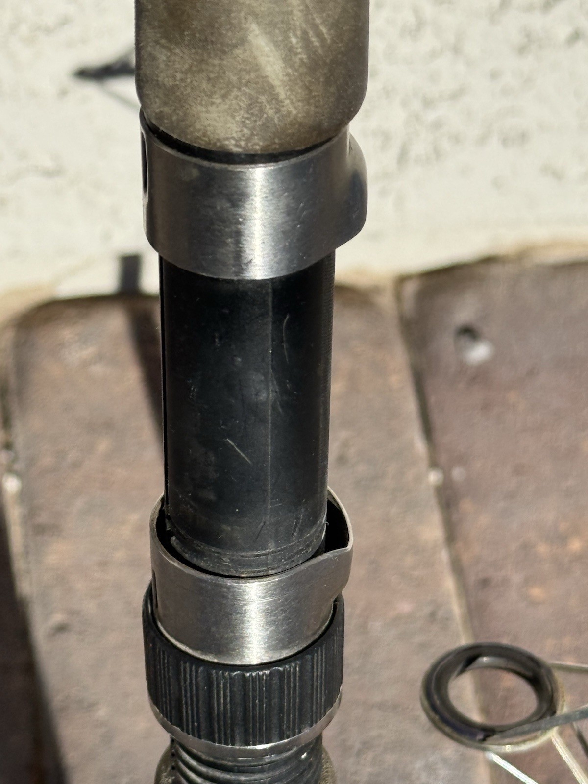 Vintage Shakespeare Alpha BWS 1310A 8’ Graphite Spinning Rod 2-Pc Medium Action