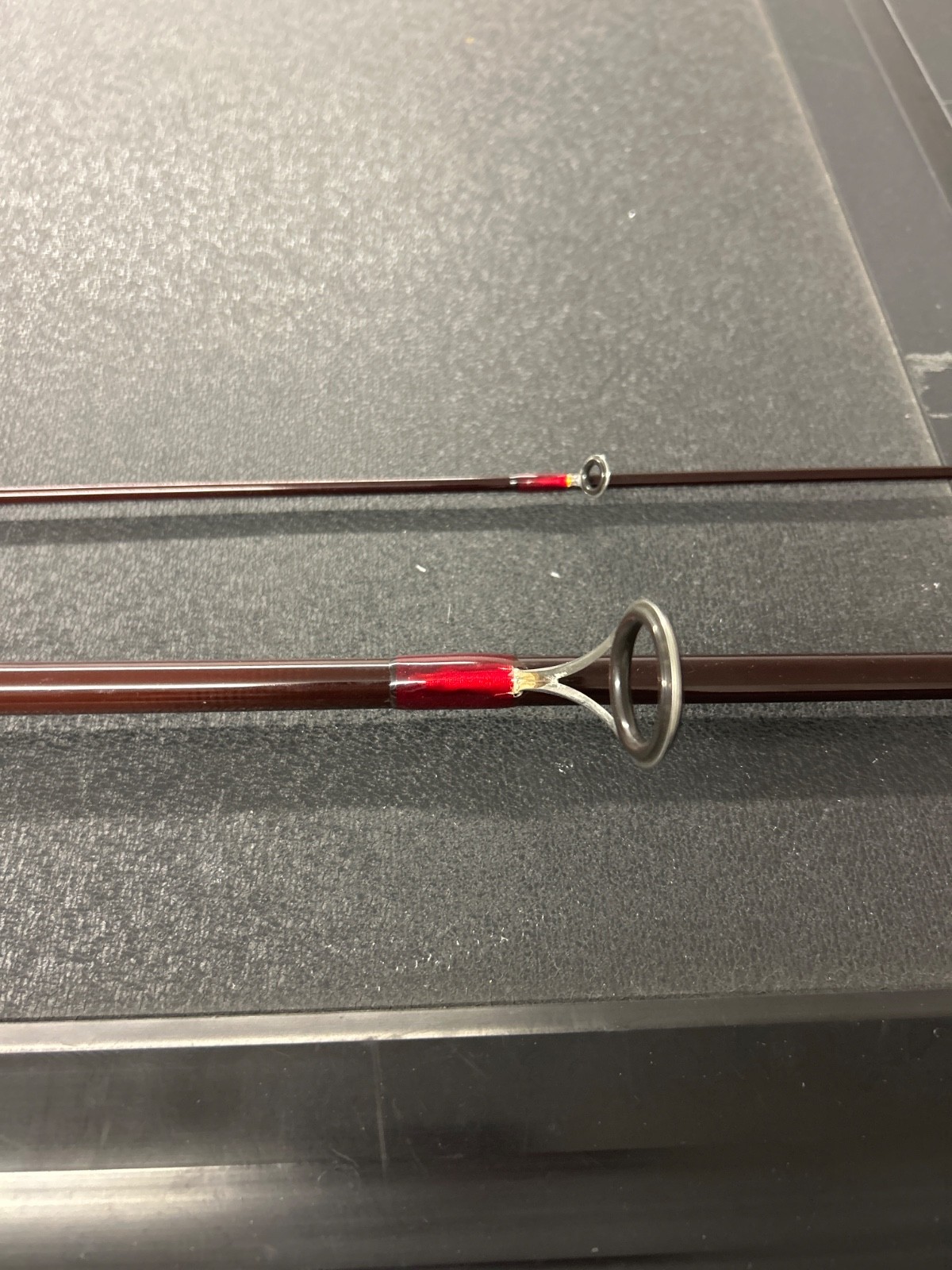 G Loomis str 1173s-sk ” Michigan Handle ” red blank 9’9″ 6-12lb