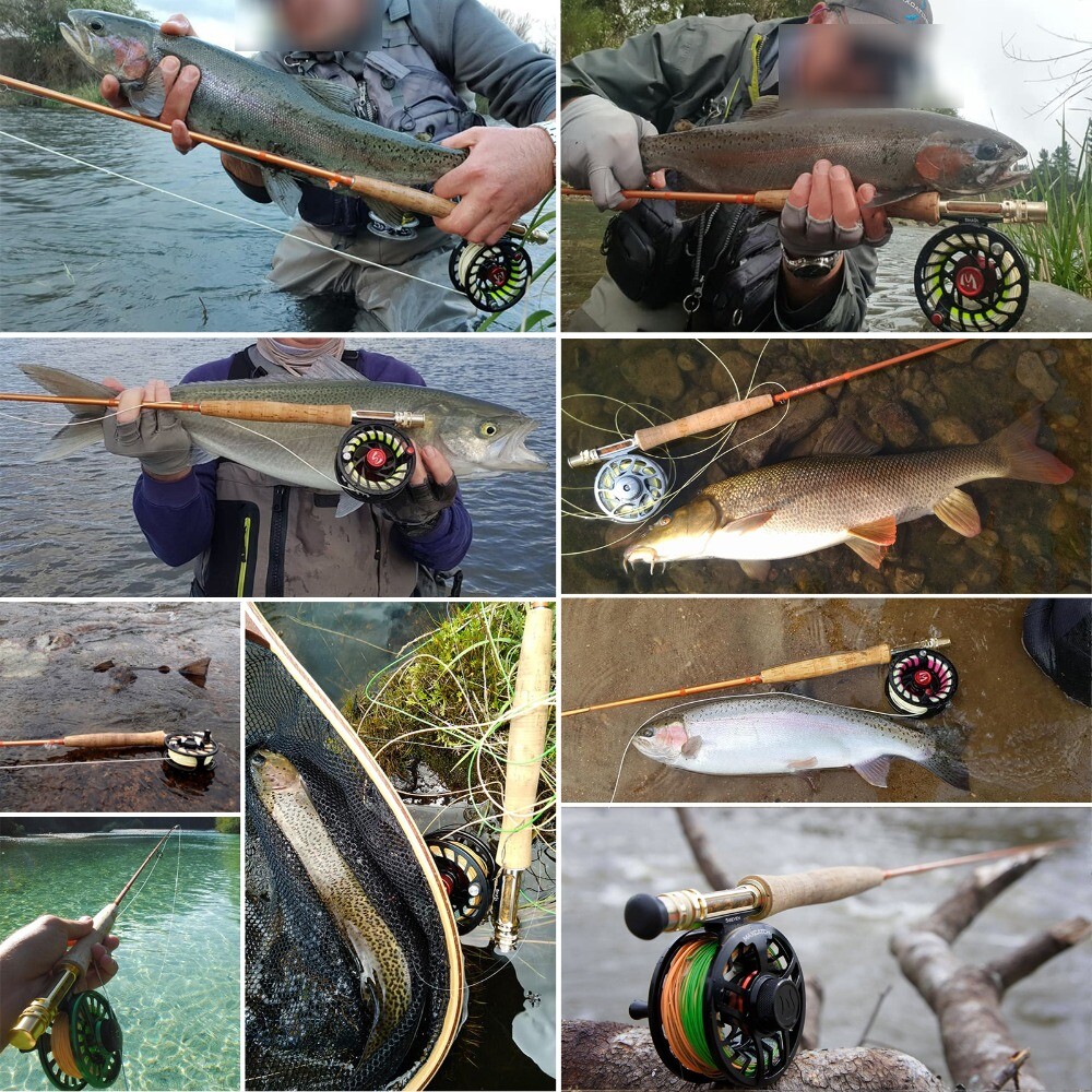 Maxcatch Skyhigh Gold Fly Fishing Rod 5/6/8WT 9FT with IM12 Toray Carbon Blank