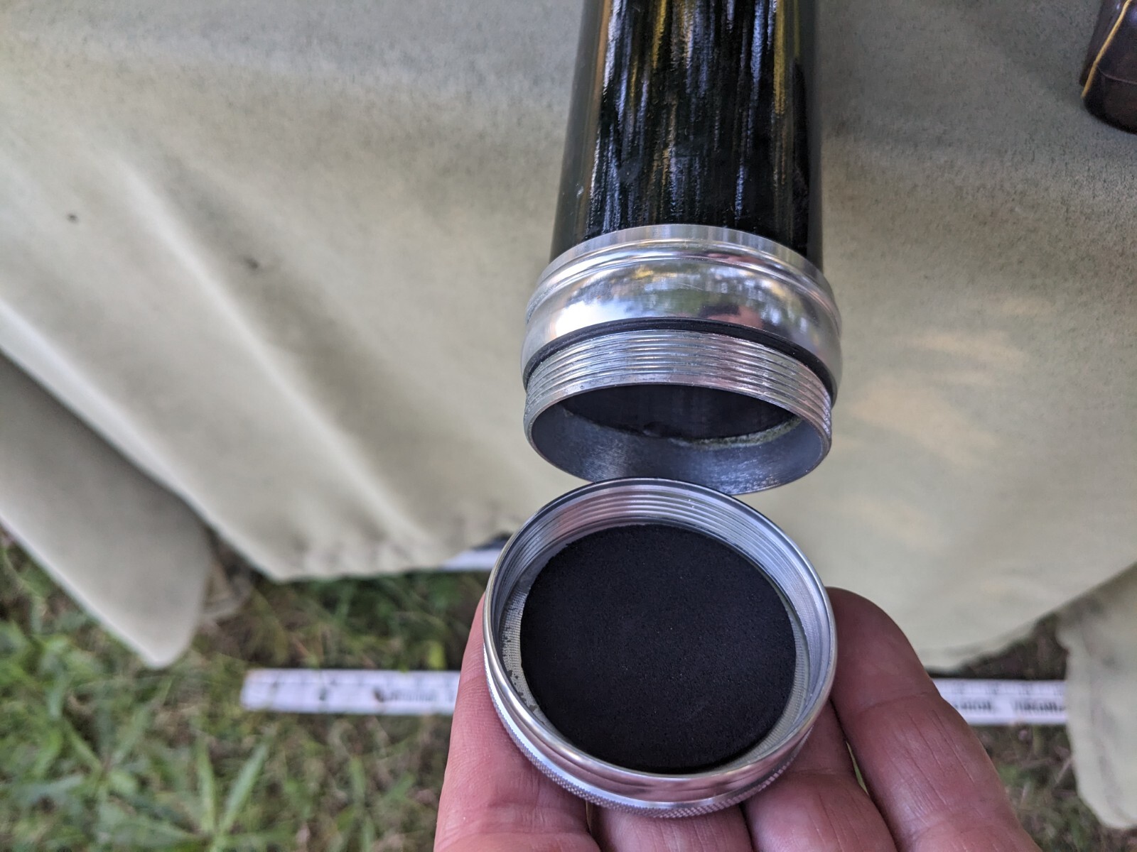 Brand New Rod Tube Gander Mountain 30″ Water Proof Carbon Fiber extremely lig…