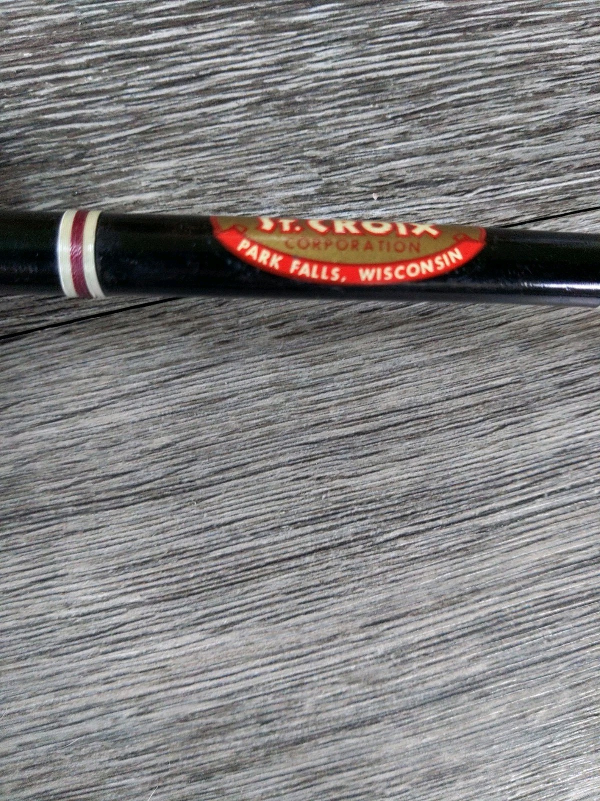 Vintage Rare St. Croix Model 5101-HFT 5′ Casting 1 Piece Rod W/ Original Sleeve.