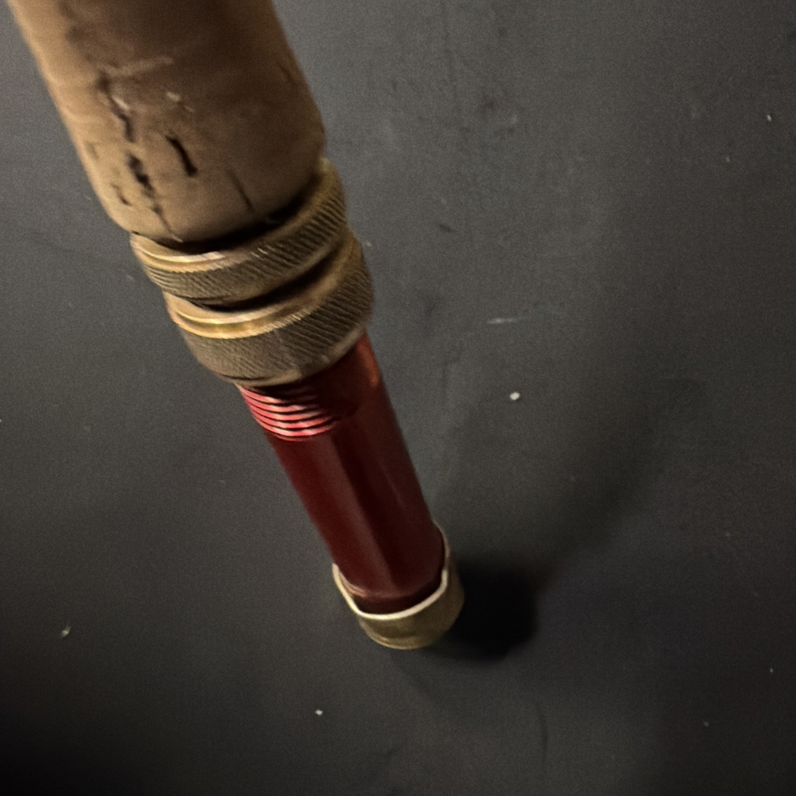 Walton Powell (BAMBOO) 9′ 1″ # 4pc 2 top Fly Fishing Rod ULTRA RARE!!!