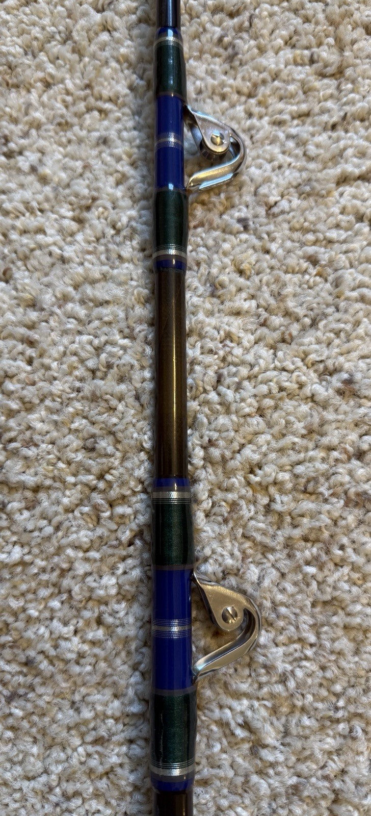 Custom Wrapped Calstar Grafighter 760-H Conventional Fishing Rod w/AFTCO