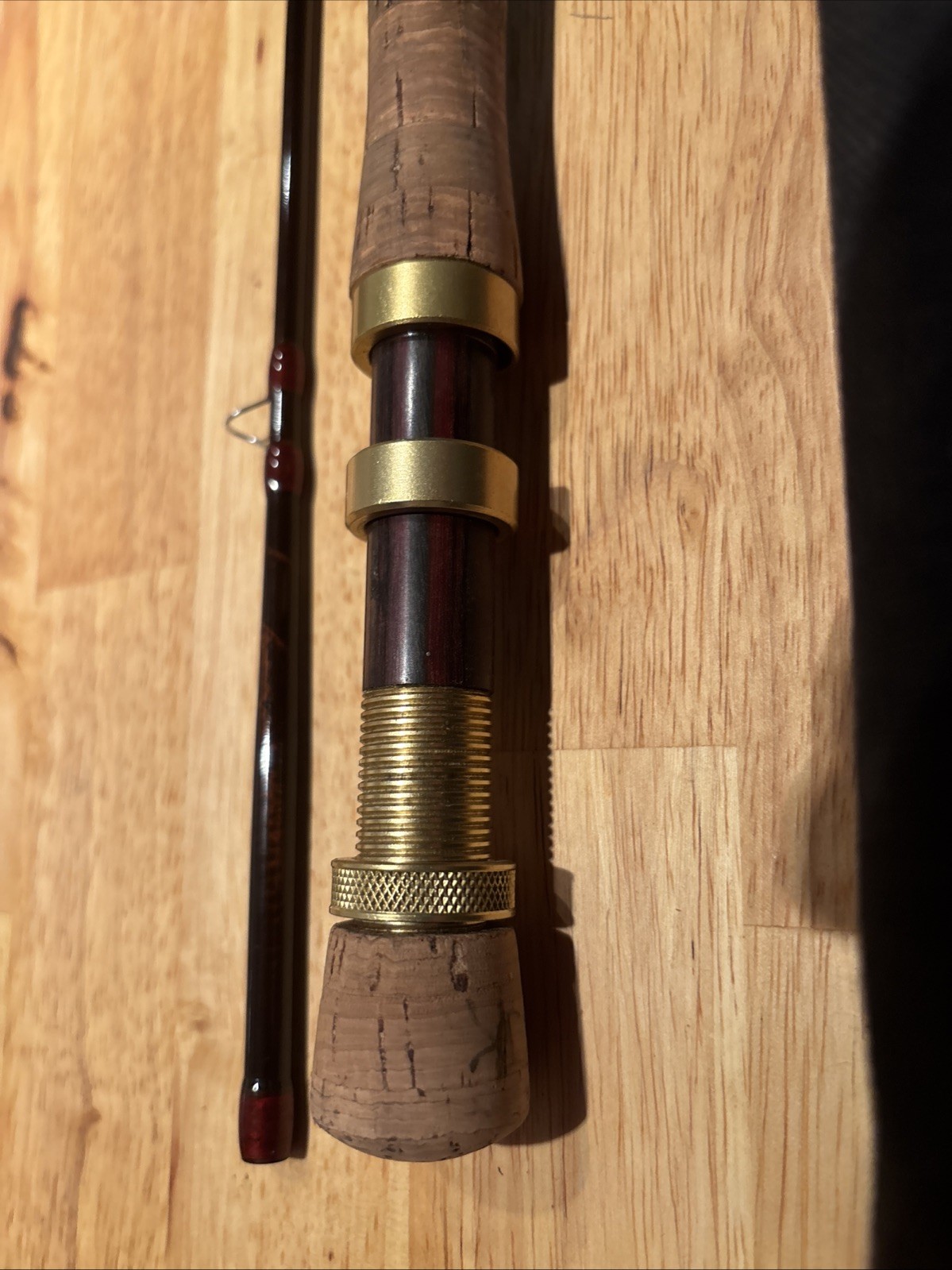 Gloomis FR1148 IM6 9 1/2 Ft Fly Rod with Tube with Cork Grip Never Used