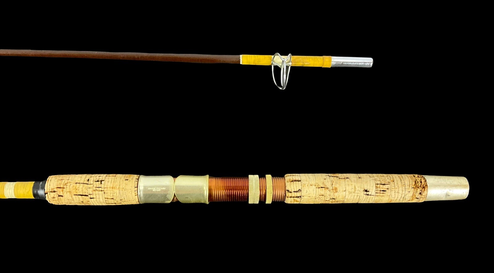 VTG Sabre S66 Custom Fishing Trolling Rod 6ft Fiberglass Nypoxy Glass Ca. Tackle