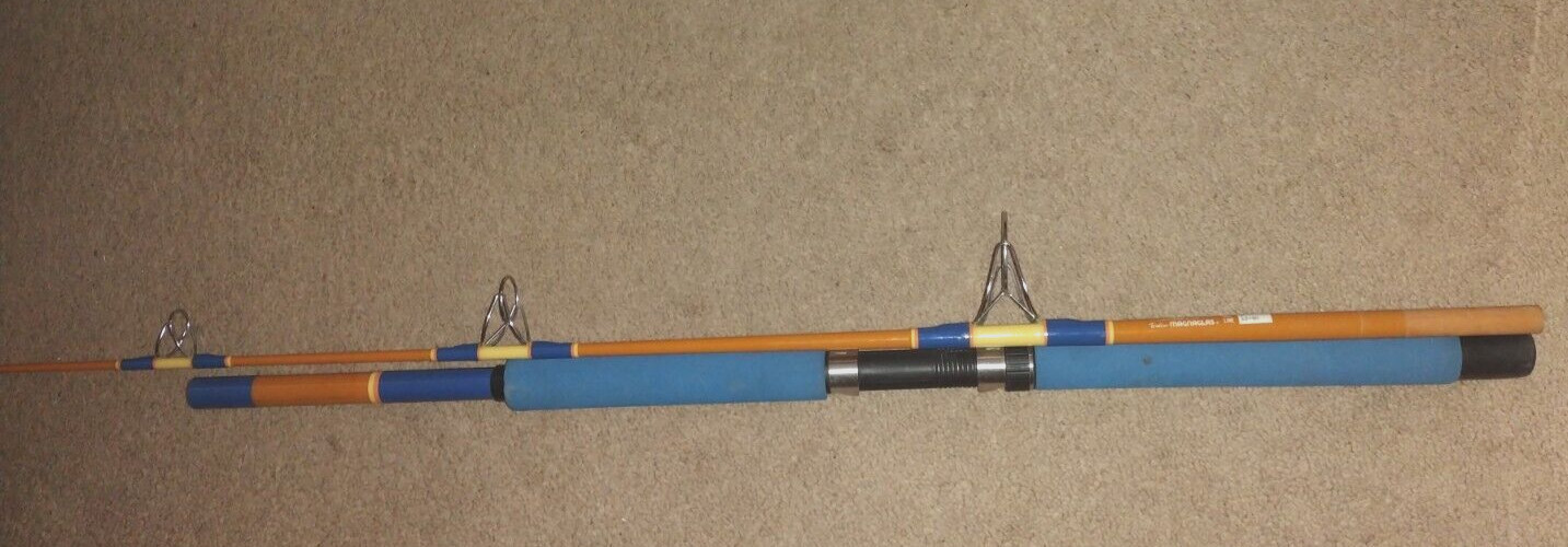 Kencor 610-70S 7’ Tenlew Magnaglas 12-40Lb Spinning Fishing Rod Made In USA RARE