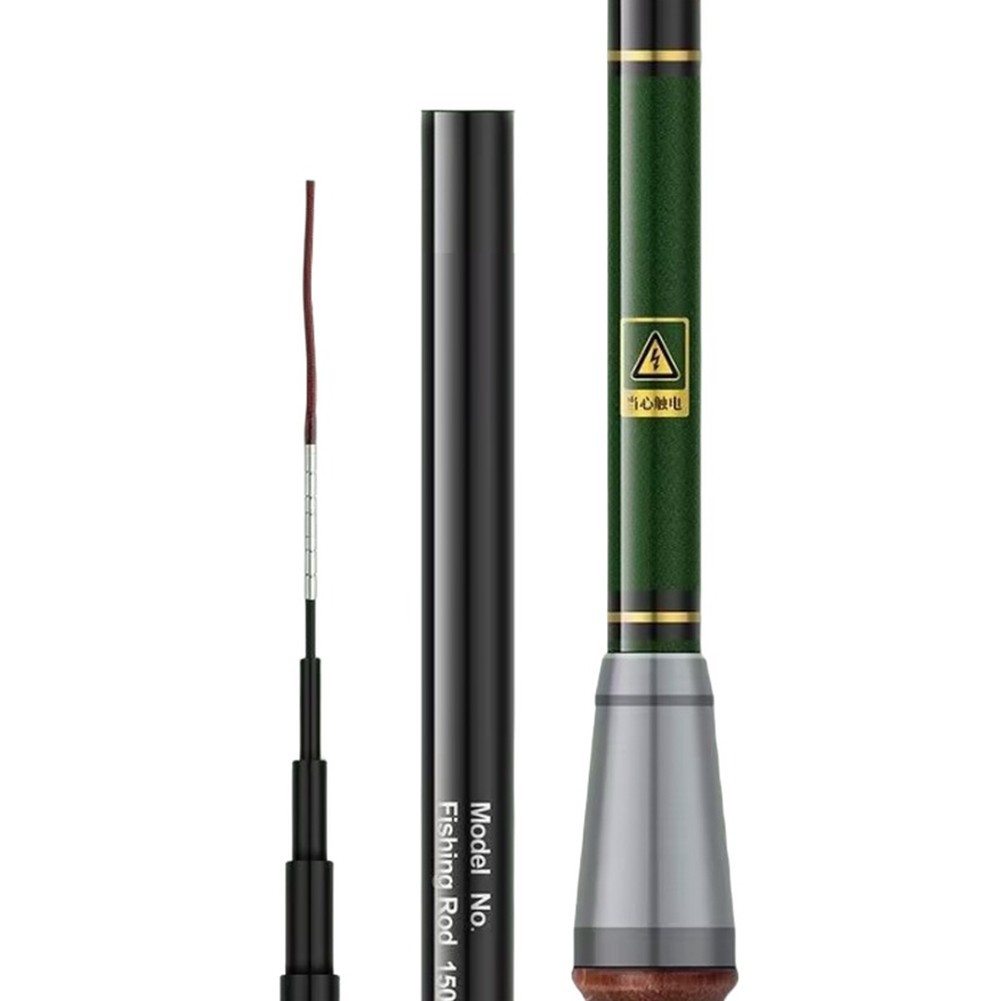 Ultralight Stream Fishing Rod Carbon Fiber Portable with Palm Fit Handle