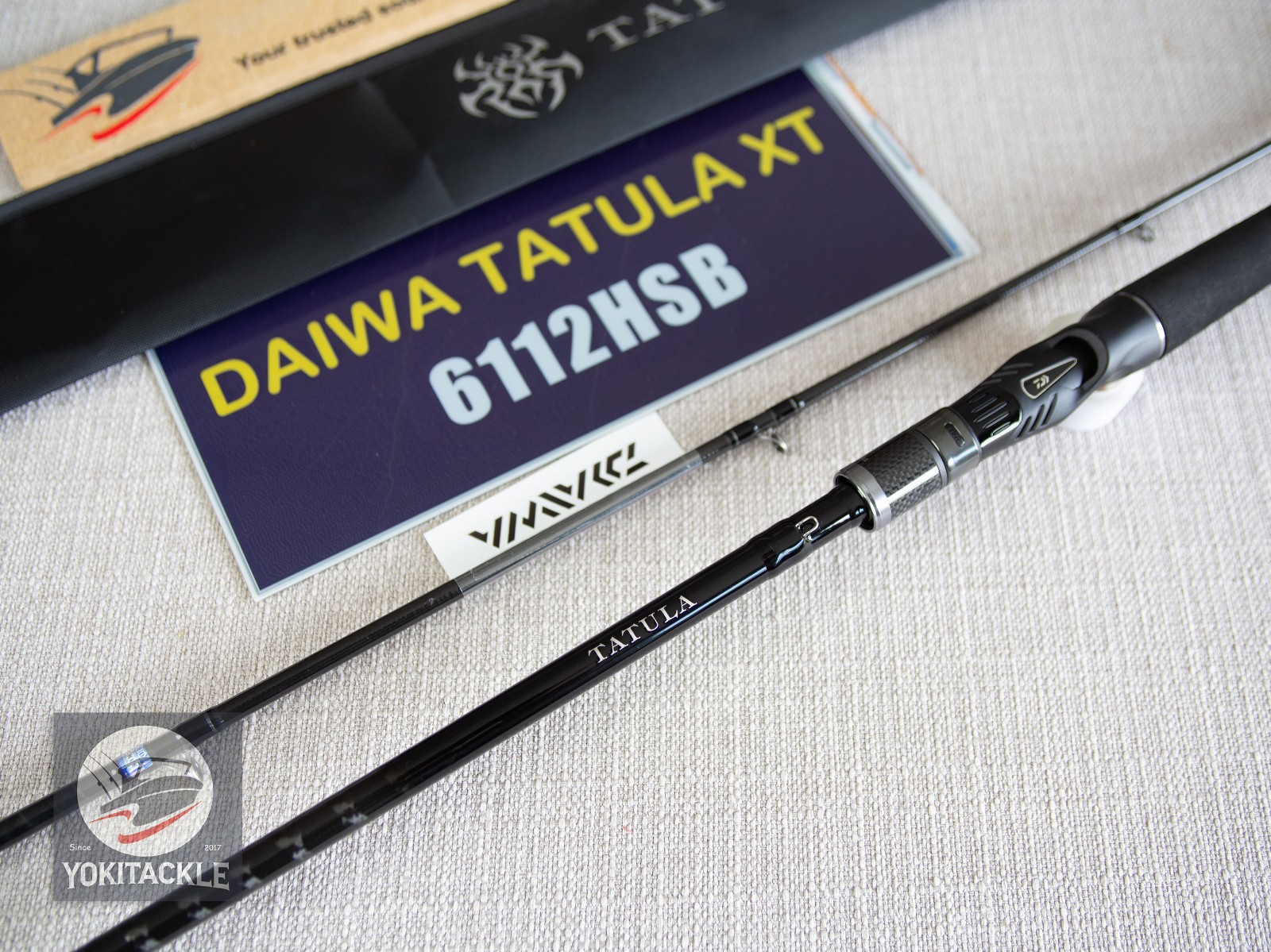 Daiwa 24 TATULA XT 6112HSB 2pc Baitcasting Rod From Japan