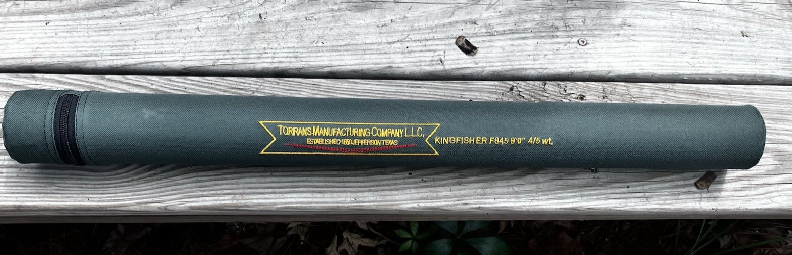 Torrans 4/5 wt 8′ Fly Rod 4pc w/ Case. Jefferson,Texas -Graphite, Free Shipping