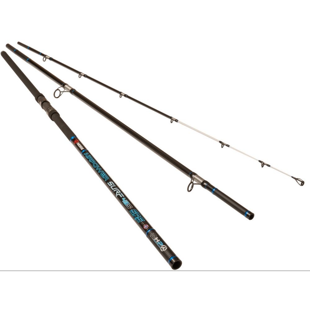 AKIOS Saltwater Fishing Surfcasting Nano Carbon Rod AIRPOWER 435 SRS BLACK