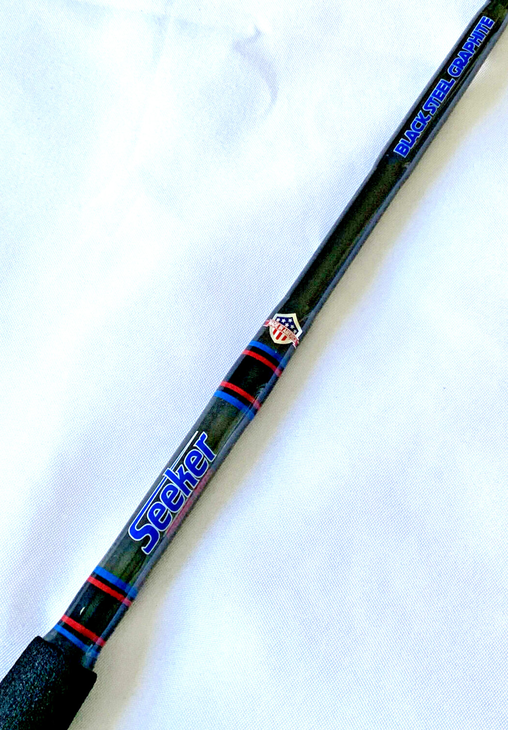 Seeker G 6465XH 6 1/2” Black Steel Graphite 40-80Lb Jig And Bait Fishing Rod USA