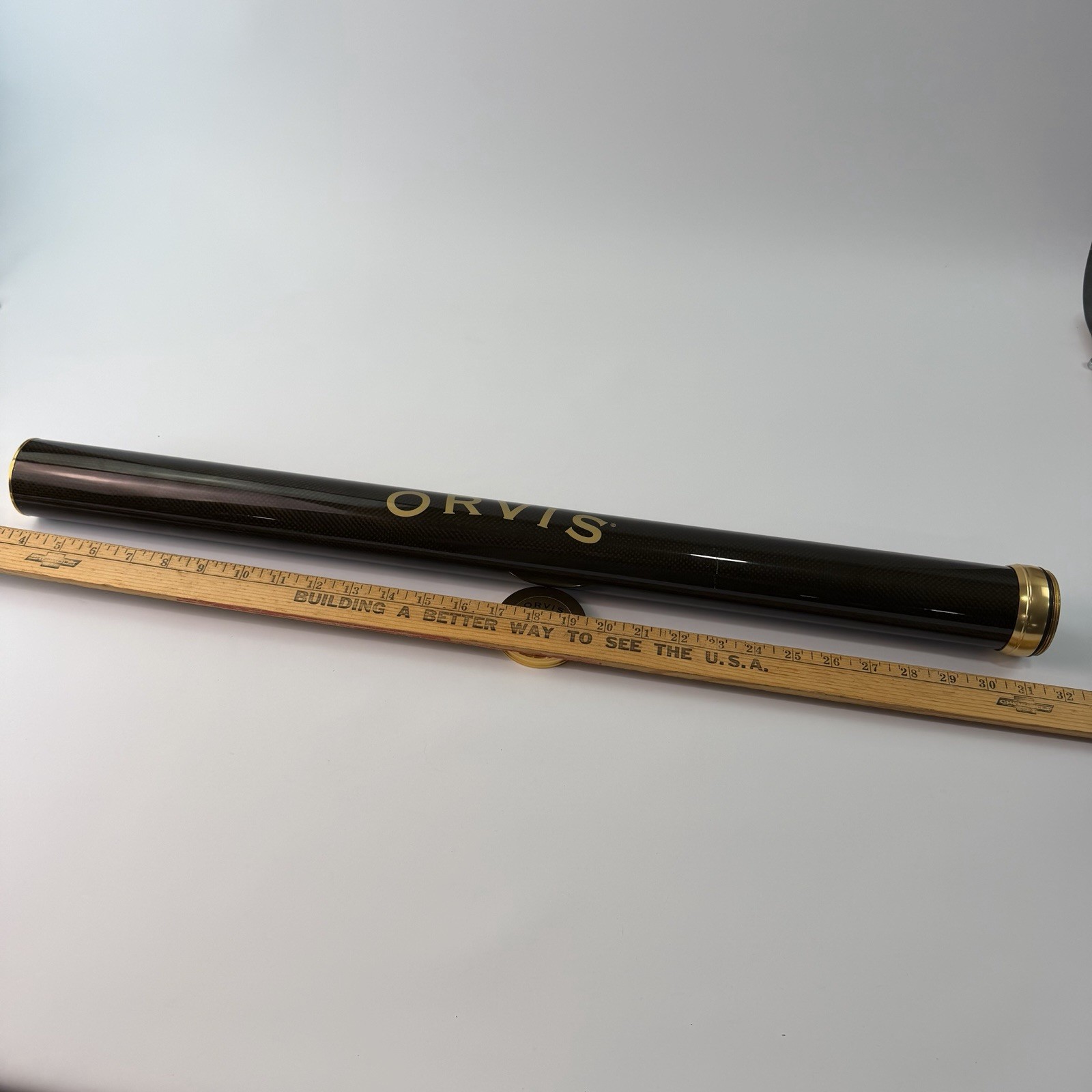Orvis ZG Helios 865 4pc Mid Flex Fly Rod (Tube Only) Carbon Fiber 28 3/4″ Y308