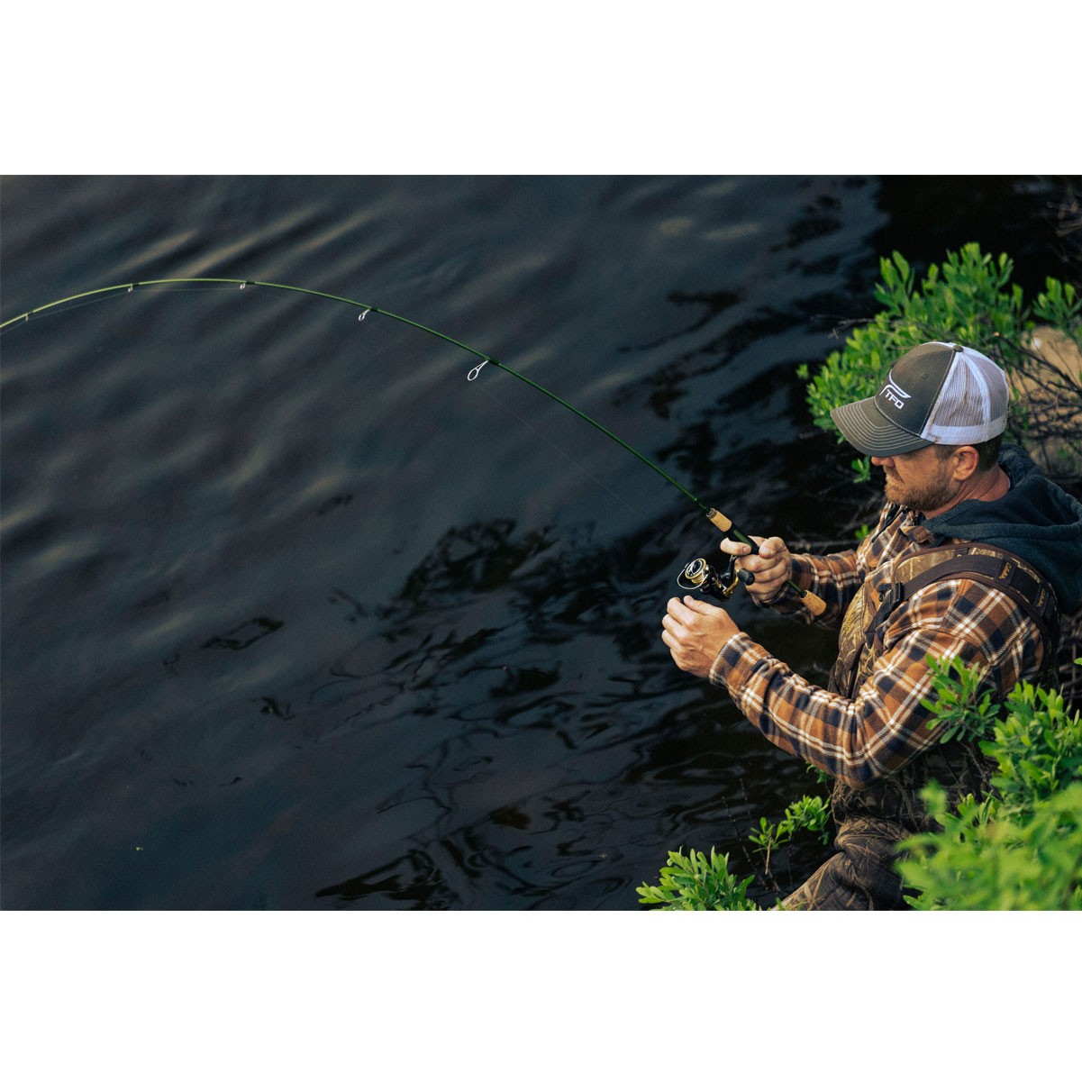 TEMPLE FORK OUTFITTERS Trout Panfish II 6ft UL 1pc Spinning Rod (TPS2 601-1)