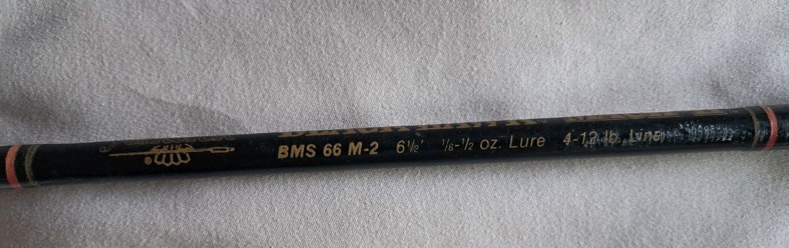 Fenwick Blackhawk Mach 2 Graphite Spinning Rod BMS 66 M-2 Two Piece