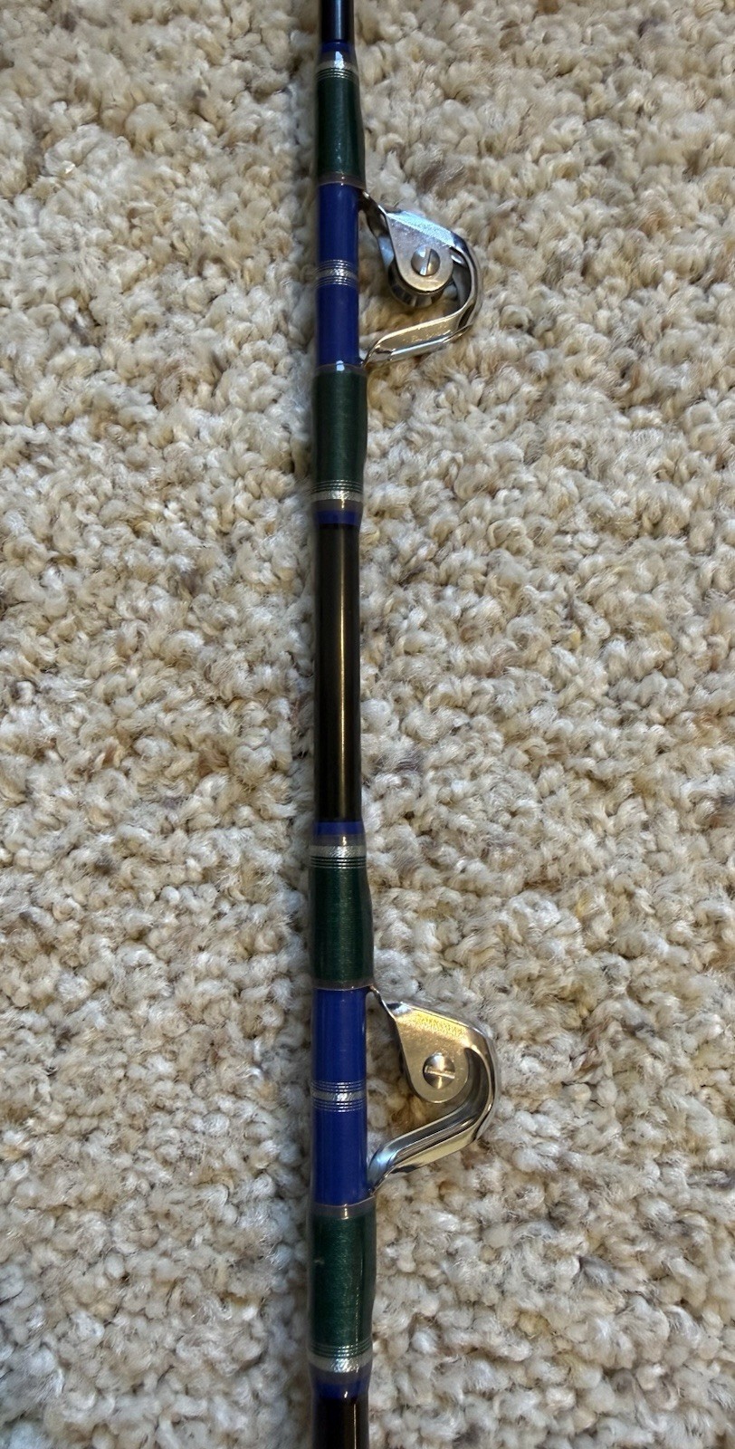 Custom Wrapped Calstar Grafighter 760-H Conventional Fishing Rod w/AFTCO