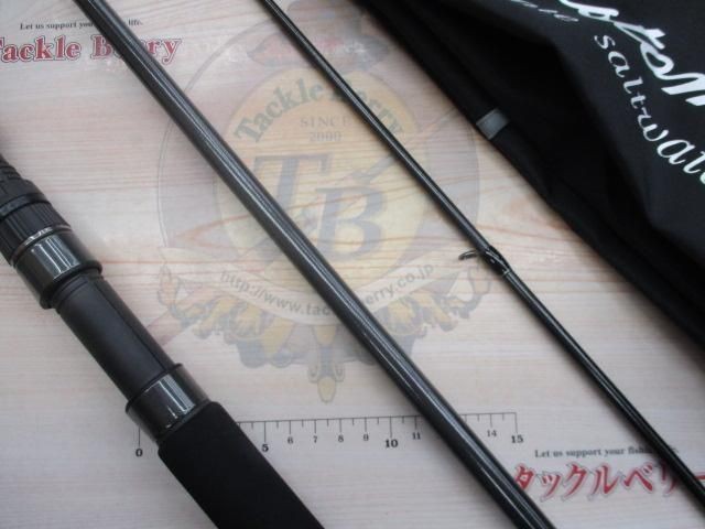 MC Works Black and Chrome 116SH3- Trident Saltwater Rod Shore Used