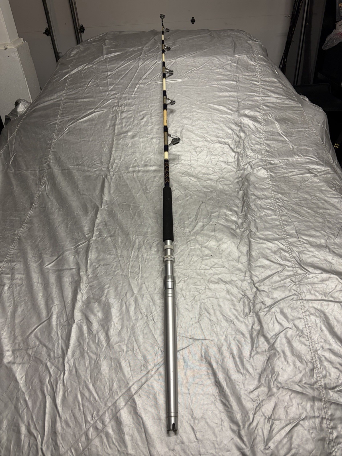 Daiwa IGFA Tournament Graphite 9093 80lb Class Rod AFTCO Roller Guides & Butt