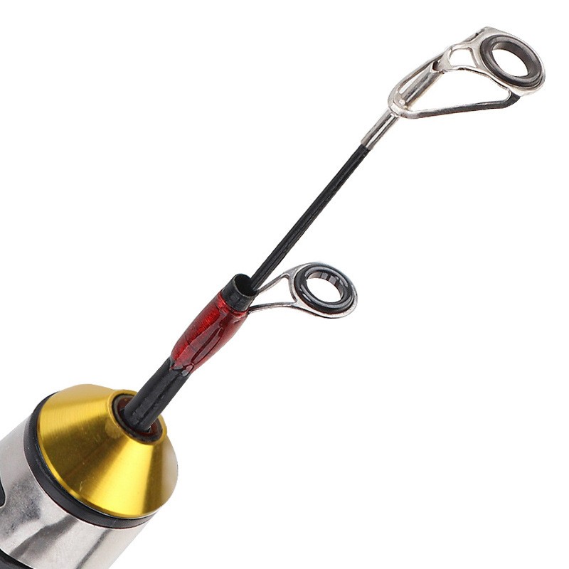 1pc Telescopic Carbon Mini Ice Fishing Rod for Ice Fishing Carbon Tackle