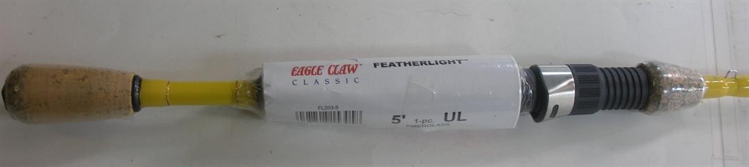 Eagle Claw FL-203-5 Featherlite Spinning Rod 5 Ft 1 pc