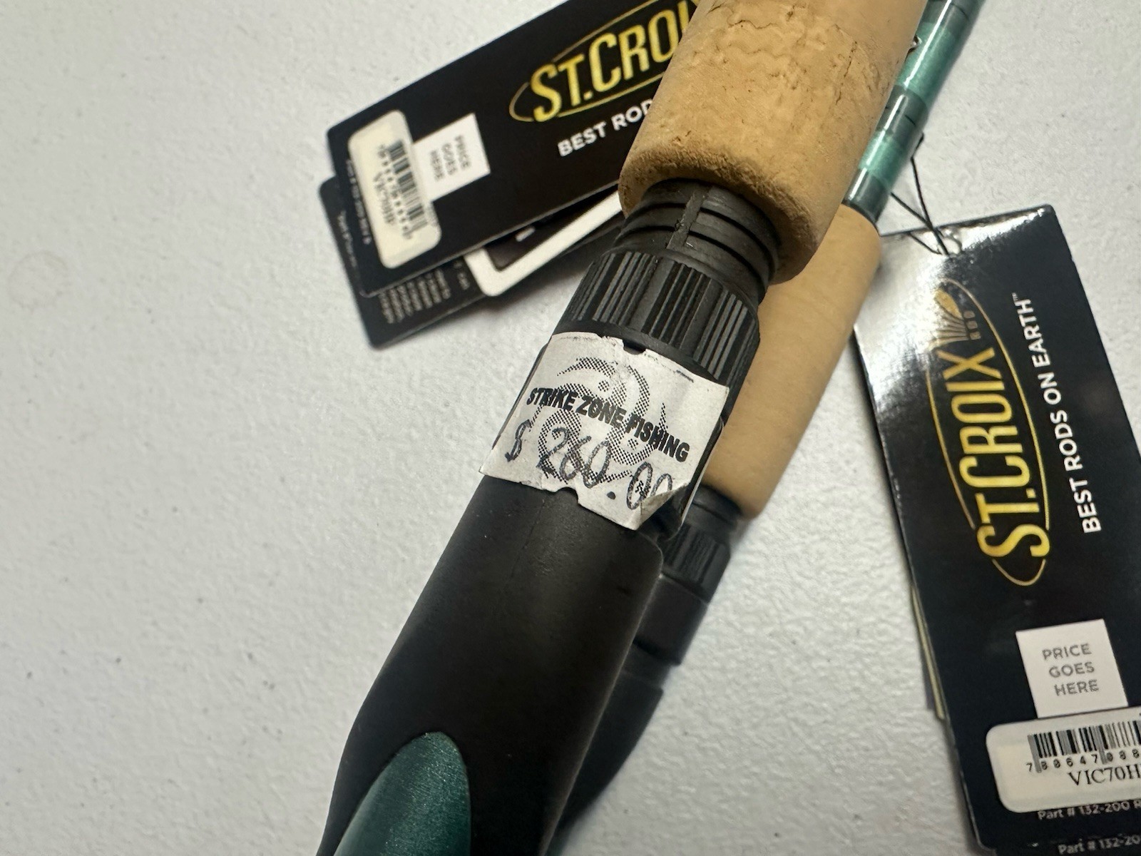 TWO St. Croix Avid Inshore Casting Rods 7’0” Heavy Fast Model VIC70HF