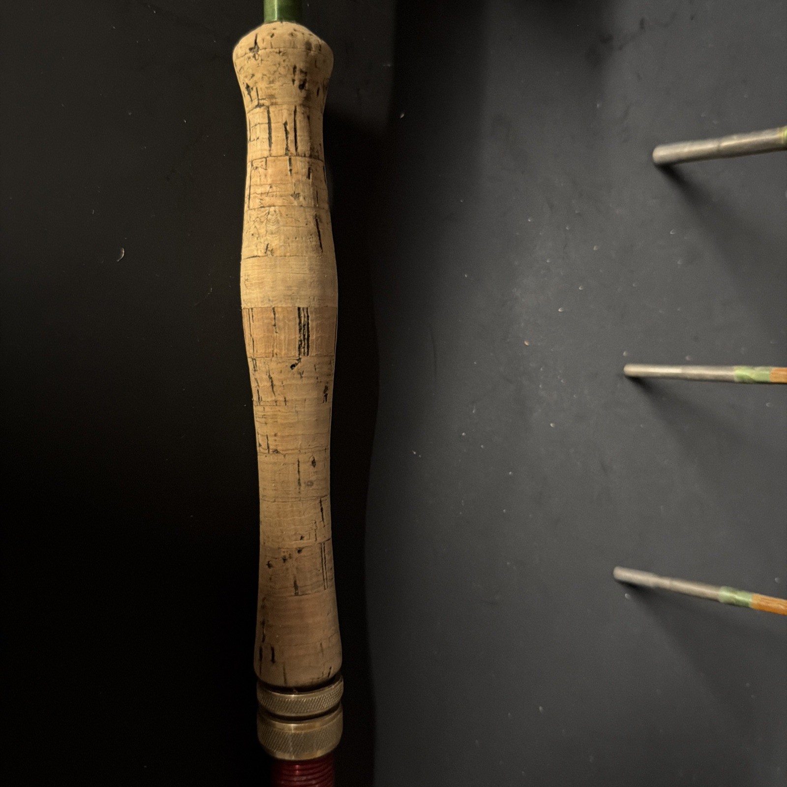 Walton Powell (BAMBOO) 9′ 1″ # 4pc 2 top Fly Fishing Rod ULTRA RARE!!!