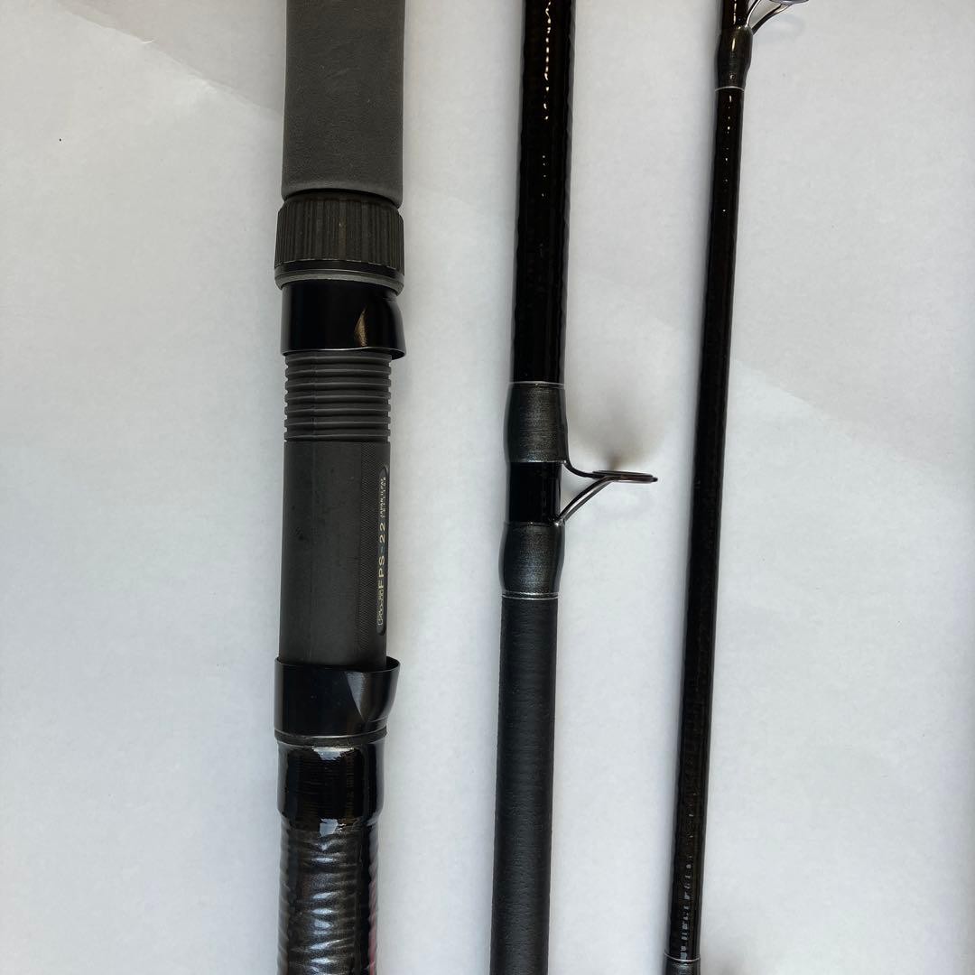 Daiwa Carbo Whisker Kenzaki No.50 3pc Surf Fishing Rod Used with Case