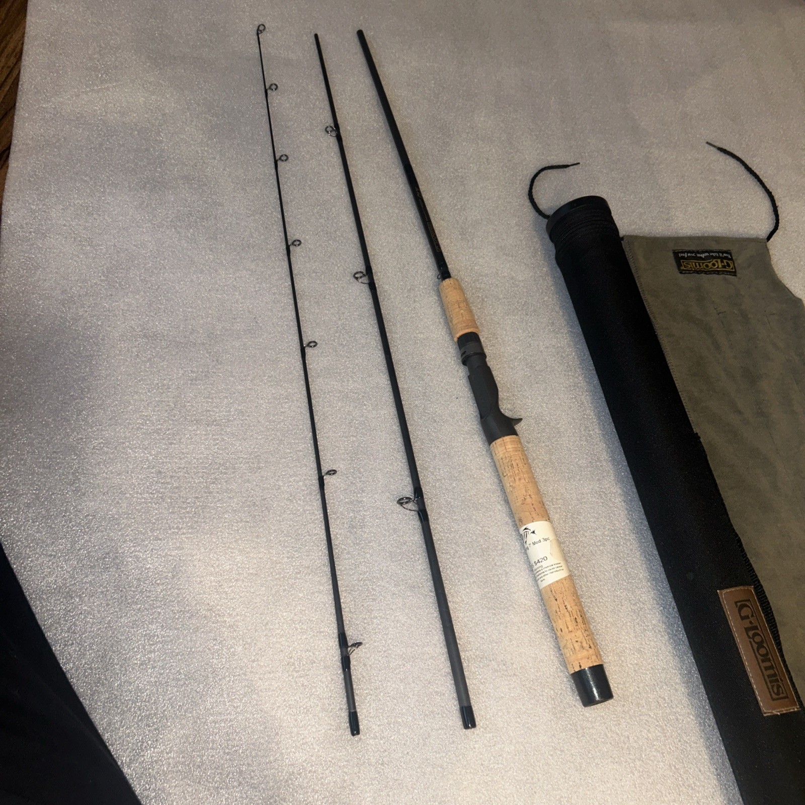 G-LOOMIS POPPING 7’ 4PWR CST 3PC GLX Fishing Rod NEW!!!